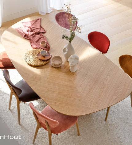 Eettafel Mobitec Dolmen Organisch