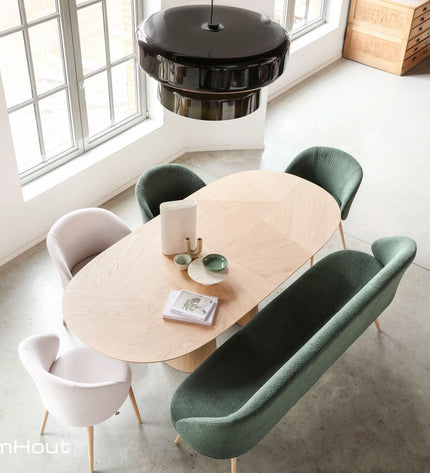 Eettafel Mobitec Blossom uitschuifbaar