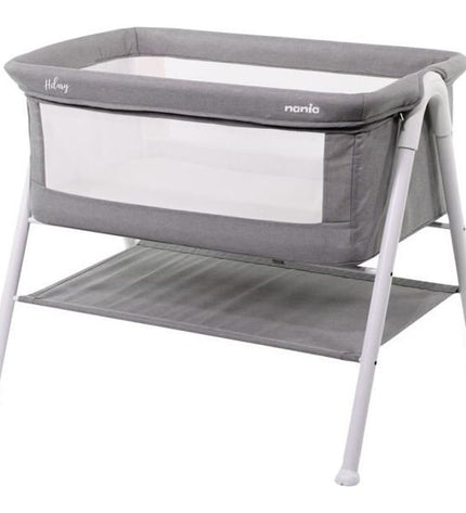 NANIA HILLARY babywieg - vanaf de geboorte - maximaal 9 kg - 3 cm dik matras inbegrepen - opbergruimte onder de wieg