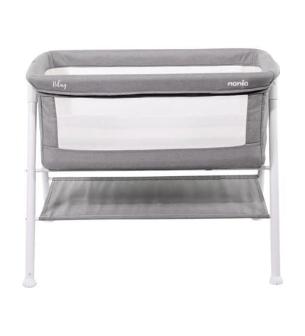 NANIA HILLARY babywieg - vanaf de geboorte - maximaal 9 kg - 3 cm dik matras inbegrepen - opbergruimte onder de wieg