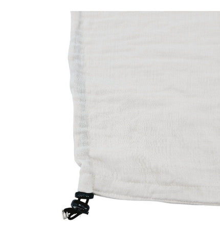 Beige Muslin Sun Visor