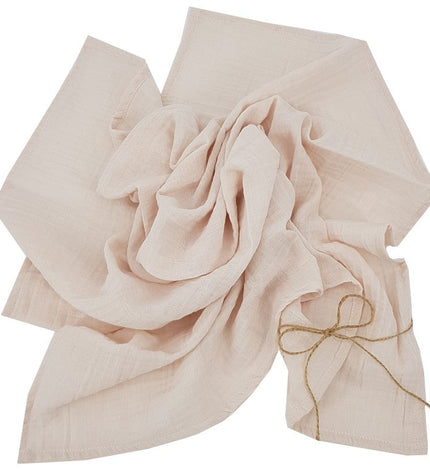 Muslin swaddle & nappy 80 x 80 cm, 1 pc, beige