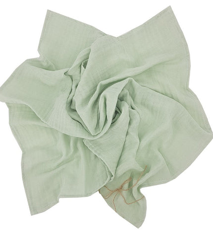 Muslin swaddle & nappy, 80 x 80 cm, 1 pc, mint