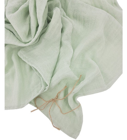 Muslin swaddle & nappy, 80 x 80 cm, 1 pc, mint
