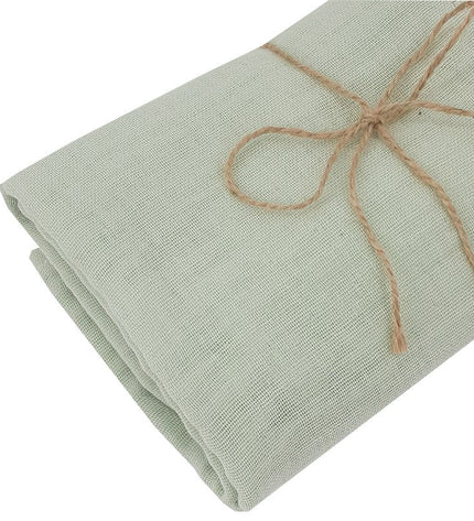 Muslin swaddle & nappy 80 x 80 cm, 2 pcs, mint