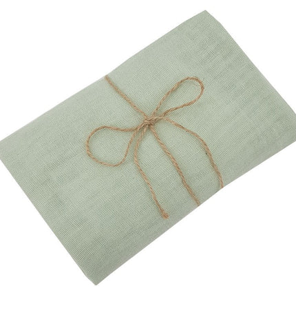 Muslin swaddle & nappy 80 x 80 cm, 2 pcs, mint