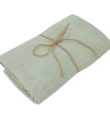 Muslin swaddle & nappy 80 x 80 cm, 2 pcs, mint