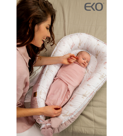 Baby Muslin Wrap 3-6 kg Rose Pink