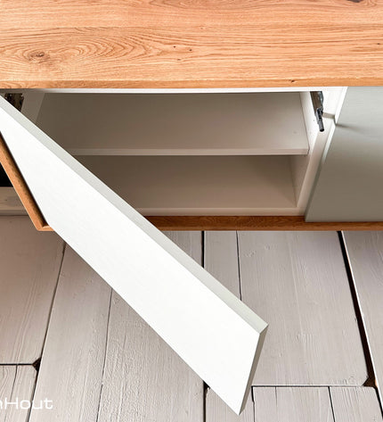 TV-meubel hout DroomHout Besta 180 cm