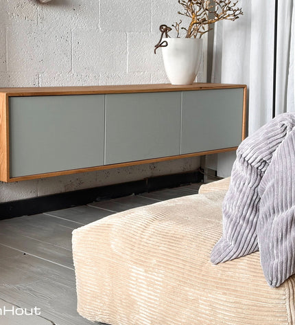 TV-meubel hout DroomHout Besta 180 cm
