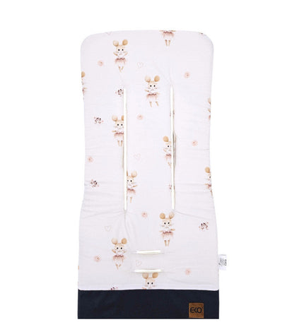 Stroller insert with memory foam Ballerina Mouse