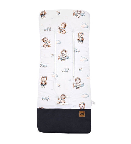 Stroller insert with memory foam PILOT BEAR