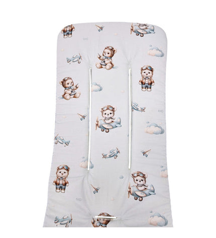 Stroller insert with memory foam PILOT BEAR