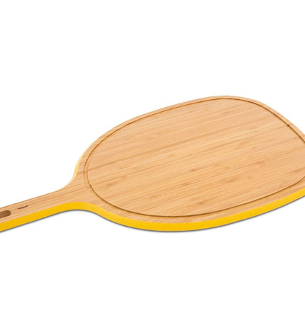 Cutting board 57 x 31 cm with handle and juice groove