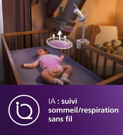 Videobabyfoon - PHILIPS AVENT - Premium verbonden - SCD971/26