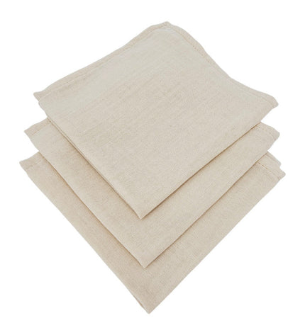 Muslin Nappies 30 x 30 cm, 3 pcs, Latte