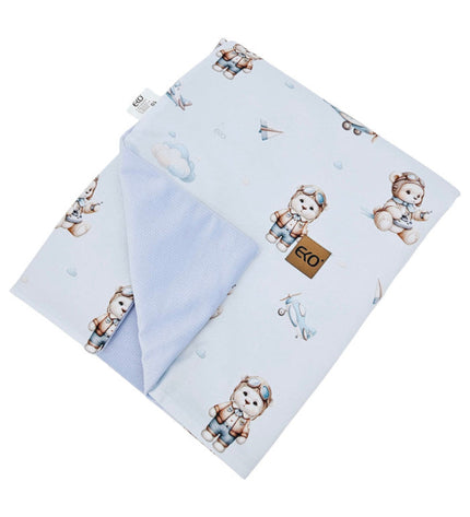 Educational play mat with velvet lining — Pilot Bear