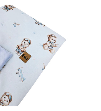 Educational play mat with velvet lining — Pilot Bear