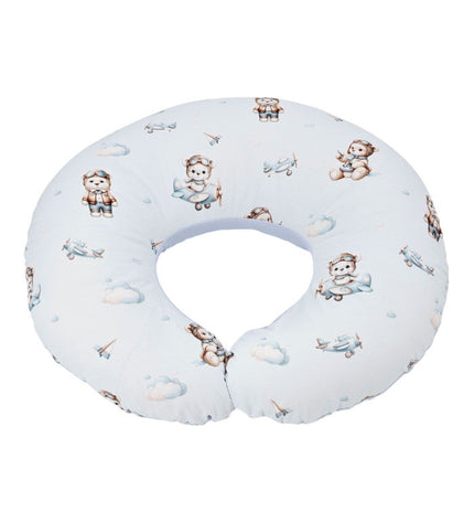 Velvet nursing pillow PILOT BEAR