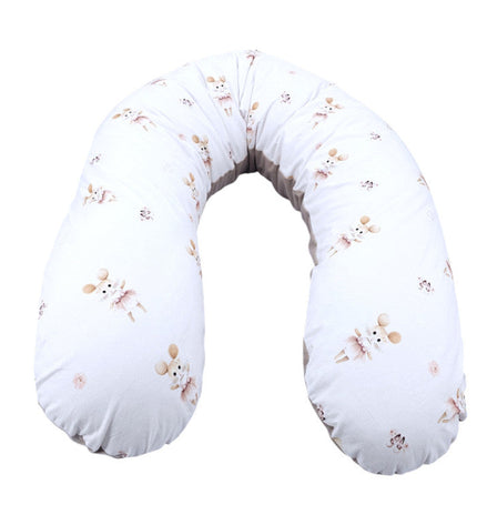 Velvet Nursing Pillow Ballerina Mouse