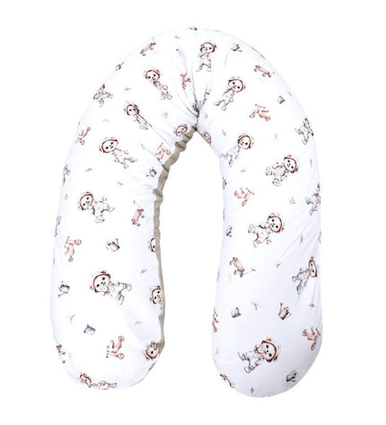 Velvet nursing pillow Gardener Bear