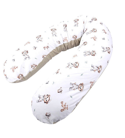 Velvet nursing pillow Gardener Bear