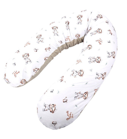Velvet nursing pillow Gardener Bear