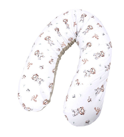 Velvet nursing pillow Gardener Bear