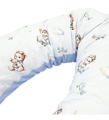 Velvet nursing pillow Pilot Bear