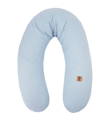 Blue Muslin Pillow for Mum and Baby