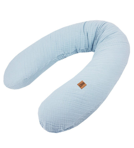 Blue Muslin Pillow for Mum and Baby
