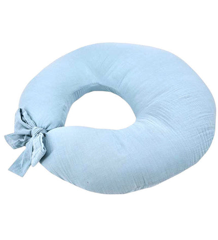 Muslin feeding crescent - Blue