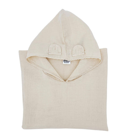 Muslin Poncho Latte