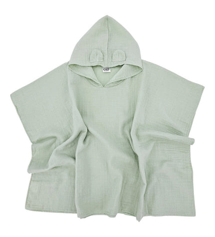 Muslin Poncho Mint