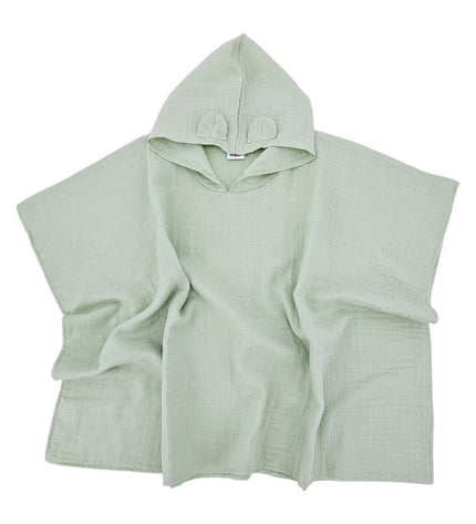 Muslin Poncho Mint