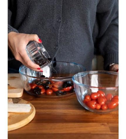 Baking dish - PYREX - 1450094 - Round - Borosilicate glass - 3 liters