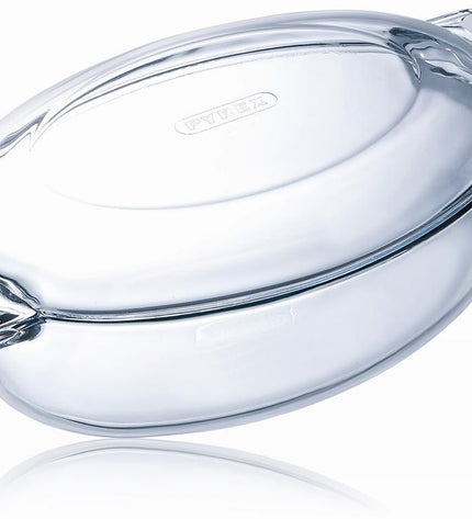 Classic Oval Casserole Dish with Lid, 5.8 L