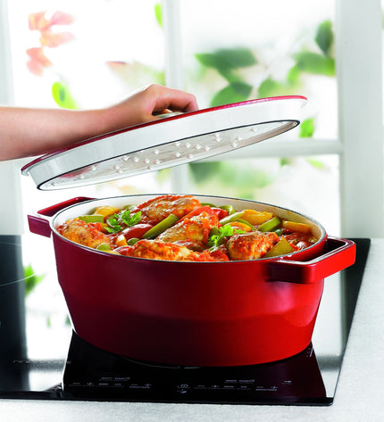 Slow Cook Roasting Pan Oval 3.8 liters