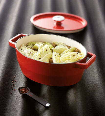 Slow Cook Roasting Pan Oval 3.8 liters