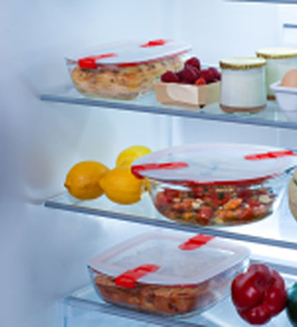 Ensemble de 3 plats rectangulaires Cook & Heat de 1,1 litre