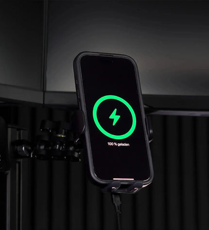 Bavarian Sim Tec PitPower AutoGrip – Magnetic Phone Charger for Sim Racing Cockpits