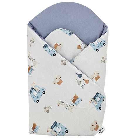 Giraffe printed cotton cone