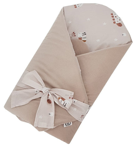 Velvet Cotton Swaddle Blanket - Bees