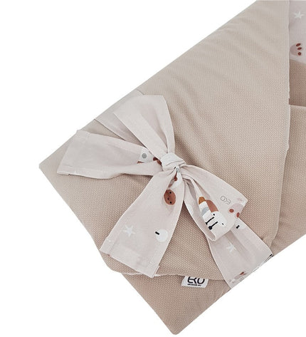 Velvet Cotton Swaddle Blanket - Bees