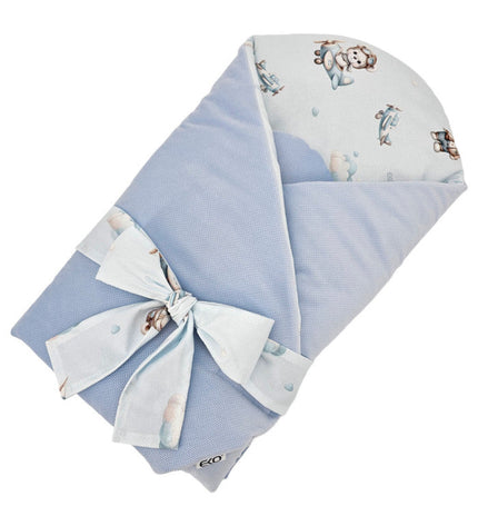 Cotton cone with velvet pilot bear