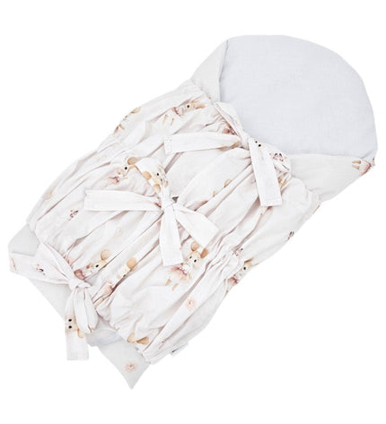 Printed Cotton Swaddle Blanket Ballerina Mouse