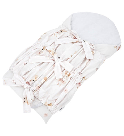 Printed Cotton Swaddle Blanket Ballerina Mouse