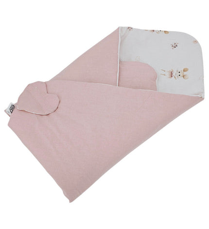 Double-sided printed cotton horn BALLERINA MOUSE