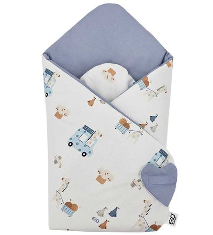 Double-sided printed cotton horn GIRAFFE