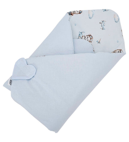 Double-sided printed cotton horn PILOT BEAR